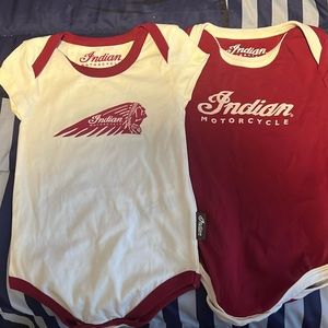 Indian motorcycle infant onesie’s